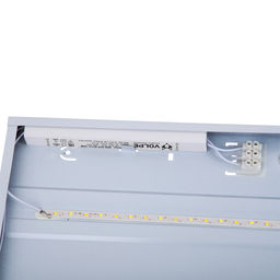 ULP-Q115 6060-36W/4000K+6500K WHITE Светильник светодиодный потолочный универсальный. Белый свет(4000K)/Холодный свет(5000К)/Дневной свет(6500K). Рассеиватель призма. Встроенный и/п. Корпус белый. ТМ Volpe