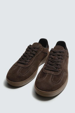LEATHER TRAINERS - Zara фото 12