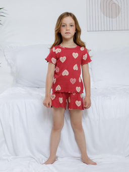 МП 1660/вишня 1633 Н112 пижама для дев - Crockid фото 2