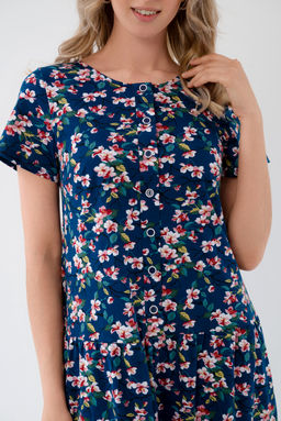 Платье женское из кулирки Кармелита сакура - Амадэль фото 8