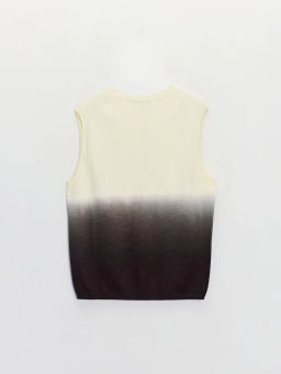 Джемпер без рукавов с добавлением льна ZR2605043308-27 / Zarina