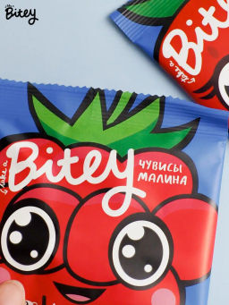 Мармелад Bitey Чувисы Малина 20г - Take a Bitey фото 5