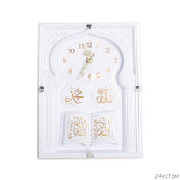 Часы настенные Мусульманские 24х31 см / 2549 /уп 30/белые - Галеонтрейд фото 6