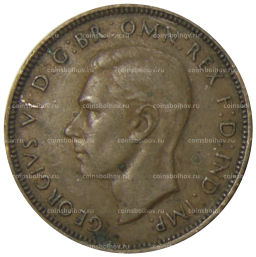1/2 пенни 1938 года Австралия