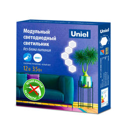 ULE-H77-3,5W/4000K/12V WHITE Cветильник светодиодный модульный. Сенсорный. Белый свет(4000К). 100Лм. TM Uniel