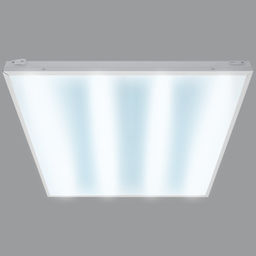 ULP-6060 40W/5000К IP40 GRILYATO WHITE Светильник светодиодный потолочный встраиваемый. Белый свет (5000K). 4600Лм. 588X588x40мм. Корпус белый. В комплекте с и/п. ТМ Uniel.