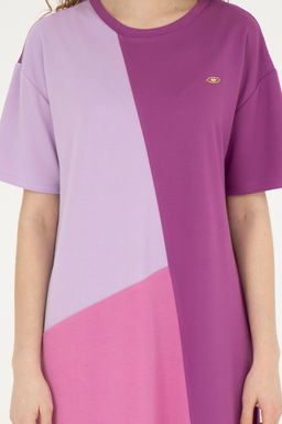 Женское фиолетовое трикотажное платье - U.s. polo assn фото 13