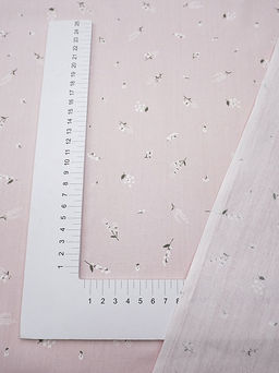 Сатин "Нежность" цв.пыльный светло-розовый, СОРТ2, ш.1.6м, хлопок-100%, 110гр/м.кв