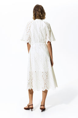 Vestido camisero con bordado ingl?s - H&m фото 6