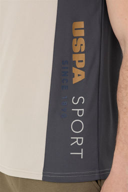 Мужская бежевая футболка Неожиданная скидка в корзине - U.s. polo assn фото 7