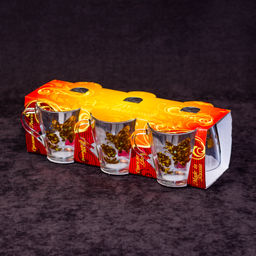 Набор кружек 6 шт 250 мл, Бабочки 3D в открытой упаковке, арт. 1649/55