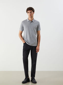 Polo Yaka K?sa Kollu Pike Erkek Ti??rt