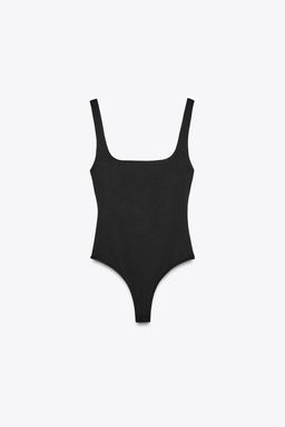 POLYAMIDE STRAPPY BODYSUIT - Zara фото 18