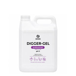 Средство для прочистки канализационный труб Digger-Gel Prof pH11 5,3 кг Щелочное арт. 125206 ГраСС - Полимербыт фото 2