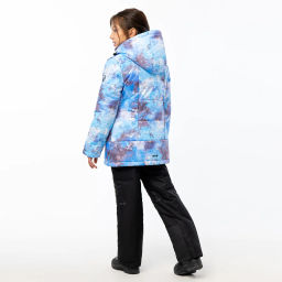 RODOS Куртка для девочки мембрана зима М-283/1 Куртка Голубой