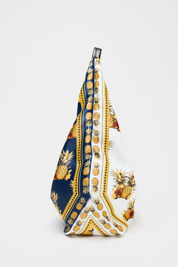 MULTI-COLOURED PRINT SHOPPER - Zara фото 5