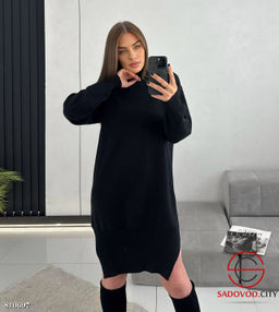 Вязаный свитер длинный - Bruno фото 7