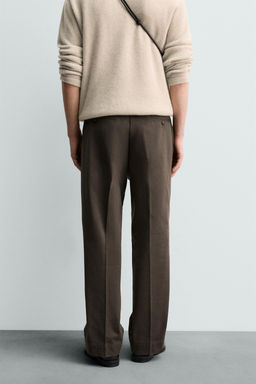 ORIGINS TWILL CHINO TROUSERS - Zara фото 13