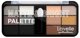 LavelleCollection тени для век 12-ти цветные MATTE&BRIGHT тон 03