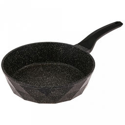 Сковорода с тефлоновым покрытием д26см "Бриллиант Blue", h7,1см, s0,4см, ручка из термостойкого пластика (Россия)