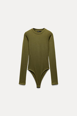 COTTON MODAL BODYSUIT - Zara фото 43