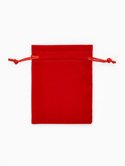 Набор мешочков бархатных 50 шт. «Классика» 9×12 см, красный