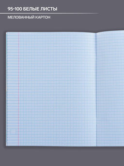 Тетрадь предметная Коллаж, 48 листов в клетку Физика со справочным материалом, обложка мелованный картон, блок офсет - Calligrata фото 4