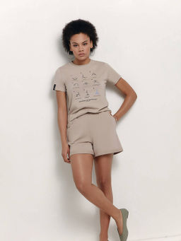 CONTE LD 1663 Футболка женская beige