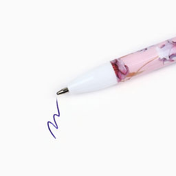 Цена за 10 шт. Ручка шариковая, синяя паста, 0.5 мм, пластик «Вдохновляй»