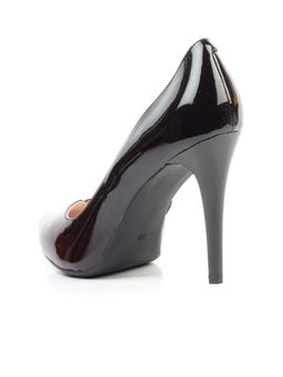 DBH06-5 RED/BLACK Туфли женские (натуральная кожа)