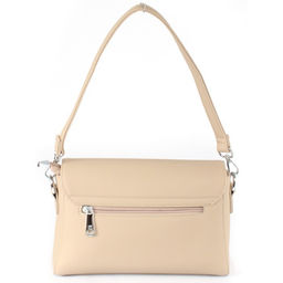 Сумка женская искусственная кожа YDR-2660, 1отд+карм/перег, плечевой ремень, бежевый SALE 259700 - Adelia фото 2