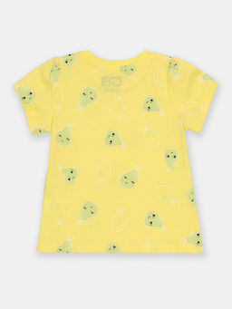 CRB wear/CSBG 63819-30-410 Футболка для девочки,желтый/Ex.Cherubino фото 5