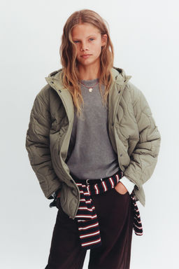 LIGHTWEIGHT LONG PUFFER JACKET