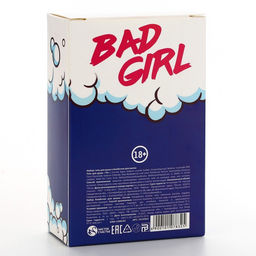 Подарочный набор косметики Bad girl: гель для душа 100 мл и бомбочки для ванны 3×40 г, 18+, Чистое счастье