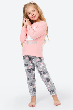 Хлопковая пижама для девочки Bonito  фото 2