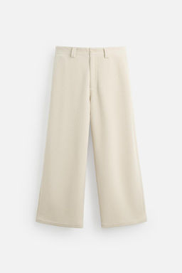 WIDE-LEG CORDUROY TROUSERS - Zara фото 6