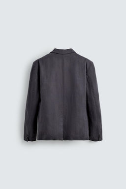 100% LINEN SUIT BLAZER - Zara фото 10