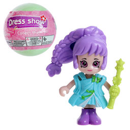 Игрушка-сюрприз Стильная малышка, в шаре, МИКС