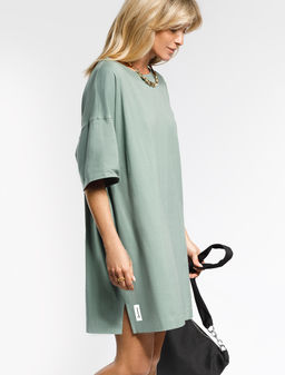 VILATTE / Платье-футболка из эластичного хлопка