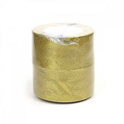 Лента парчовая 50мм упаковочная золото Magic4Hobby набор 2шт*22,85м (1м)