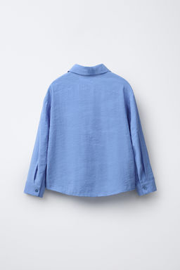 SHIRT WITH TIE DETAIL - Zara фото 3