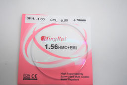 Цена за 1 шт. Линзы MINGRUI Ф70 индекс 1.56 SPH -0,25 CYL -0.50
