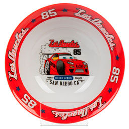 Салатник керамика, Болид, 350 мл, 15 см, детский, (457969) /DANIKS/