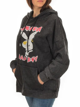 88012 DK. GRAY Худи женское (100% хлопок) - Фабричный китай фото 3