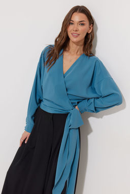 Блуза LYUSHe 4276 голубой