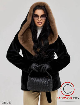 Шуба женская из искусственного меха