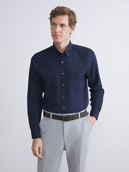 Regular Fit Uzun Kollu Arm?rl? Erkek G?mlek