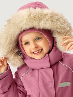 Комбинезон 8з0826 ягодный мусс/серый