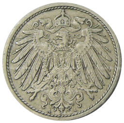 10 пфеннигов 1912 года А Германия