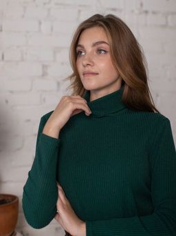 водолазка в узкий рубчик ТМ ТРиКА 019-0460